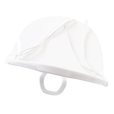 Transparent Food-Safe Plastic Dining Mask for Kitchen Chefs