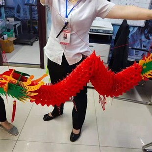 新年元旦龙灯笼装饰品 超市商场塑胶布龙形灯笼吉祥物龙春节 挂饰