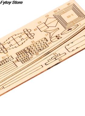1:70 Port Wooden Sailing Boat Model DIY Kit Ship Assembly Cl
