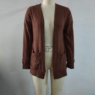 Womens Clothing Loose 2025 Sweater Winter Knitted wit Autumn