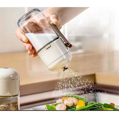 Quantitative Salt Jar Seasoning Jar Household Glass