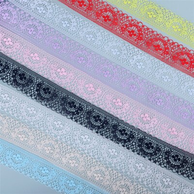 10yards Lace Ribbon Bilateral Handicrafts Embroidered Lace F