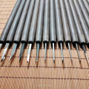 橄榄核雕刻刀m超硬刀工具手工核雕刀装木雕微雕刻刀 老五刻刀