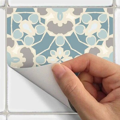 24pcs Waterproof Tiles Mosaic Wall Sticker Kitchen Bathroom