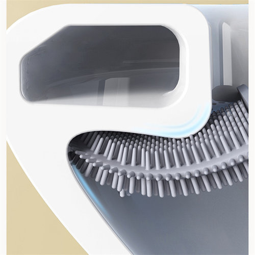 New Breathable Silicone Toilet Brush Bathroom No Dead Corner