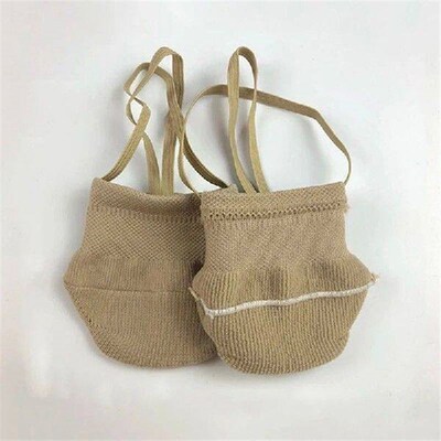 Rhythmic Gymnastics Soft Half Socks Art Gym Dance Shoes