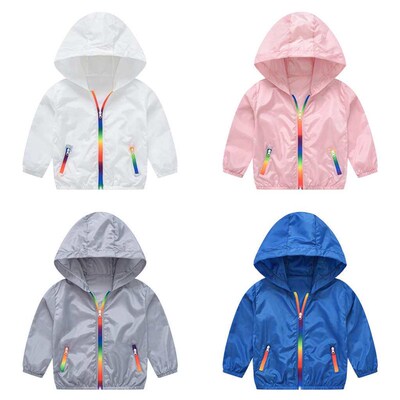 Summer New Childrens Clothing Childrens Sunscreen Coat Boy