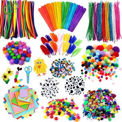 DIY Art Craft Toys Arts Crafts Supplies for Kids Assorted