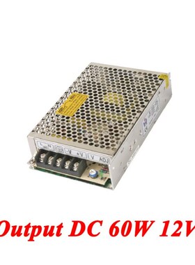 S-60-12 60W 12V 5A Single DC Output switching power supply f