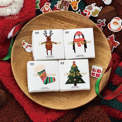 Christmas Surprised Merry Christmas Decorative Stickers Scr