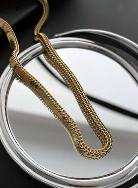 Yuxi titanium steel non-fading fish scale scale chain jewelr