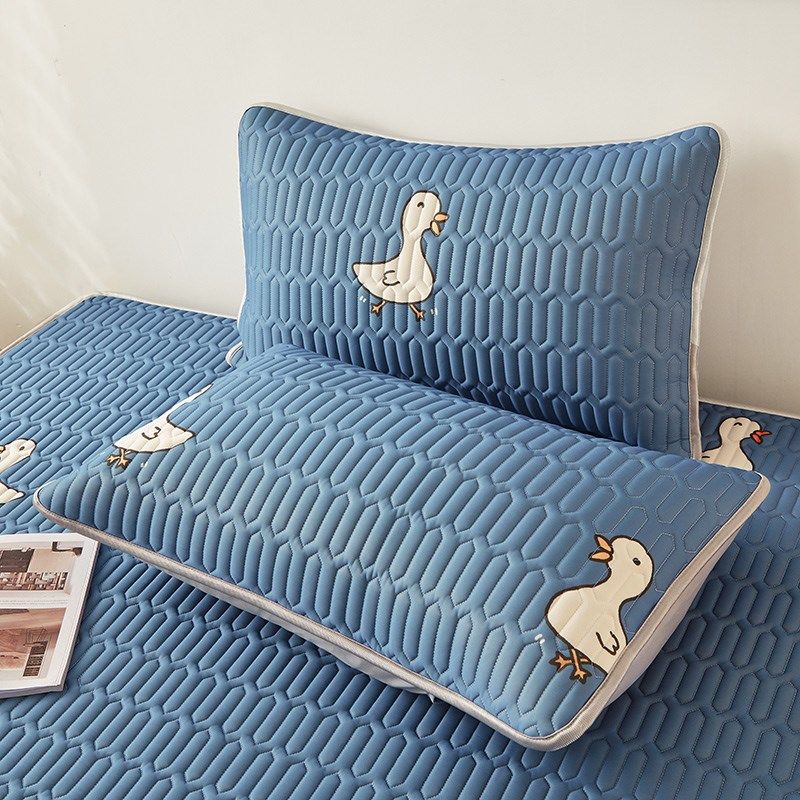 泰国乳胶凉席床笠款三件夏季冰丝席空调席子床垫保护202新款,床上用品,乳胶席,淘宝优惠券,粉丝福利购,淘宝优惠卷