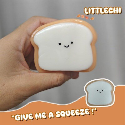 2pcs Taba bimpa squishy bread Cat Squeeze Toys FuFu Squishy