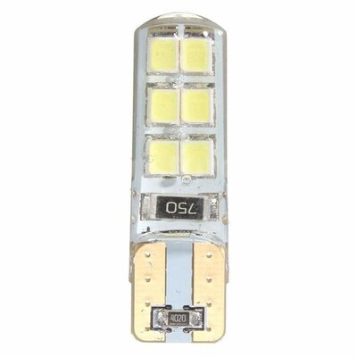 10 pcs Car Auto LED T10 Canbus 194 W5W 2835 D 12 LED Light