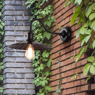Vintage Waterproof Wall Light Outdoor Lamp for Balcony Doorw
