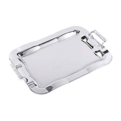 Stainless Steel Serving Tray Multipurpose Dish for Tea Home