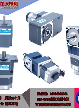 ZD中大25W-400W 直流无刷马达AGV小车专用马达Z5BLD200-24GU-30S