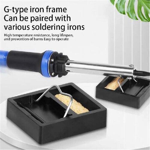 Electric Soldering Iron Stand Holder Metal Support Station