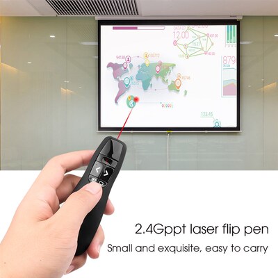 R400 2.4Ghz USB Wireless Presenter Page Turning Pen Pointer