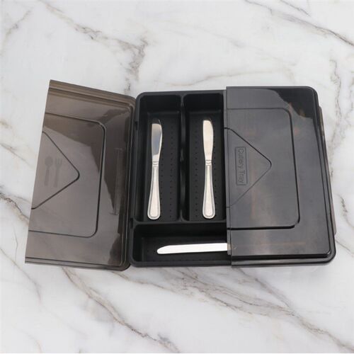 Dustproof Tableware Box Kitchen Drawer Knife Fork Spoon Sort