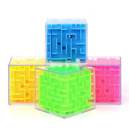 Patience Games 3D Cube Puzzle Maze Toy Hand Game Case Box Fu