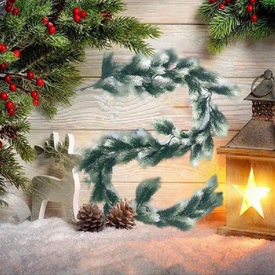 Pine Garland Pine Garland Winter Greenery Artificial