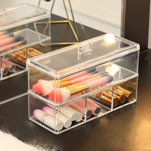 Acrylic Makeup Organizer for Storage Boxes Desktop Cosmetic