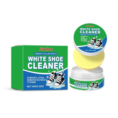 JAKEHOE White Shoe Cleaning Cream - Gently cleans and remove