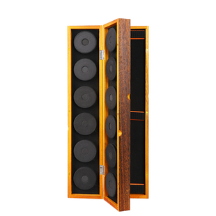 桐木质漂盒三层四面加长浮标盒主线子线多功能鱼漂盒大容量浮漂盒