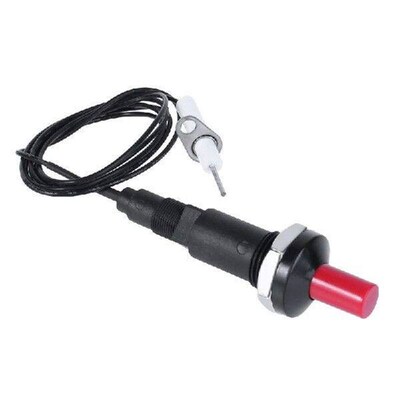 Piezo Spark Ignition Set With Cable 1000mm Long Push Button