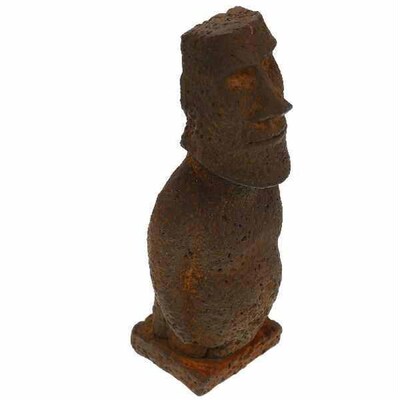 Moai Statue Ornaments Head Stone Decorative Miniature Moai