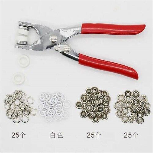 100pcs Plier Tool Metal Snap Button Thickened Snap Fastener