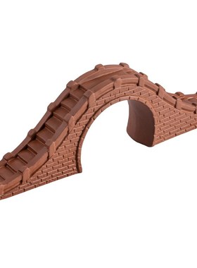 陶瓷真小桥拱桥古桥模型假山微景观盆景装饰鱼缸造景流水摆件