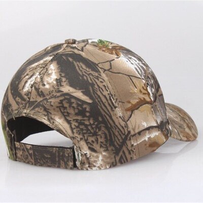 Summer Outdoor Sunscreen Quick-drying Cap Jungle Leaves Camo