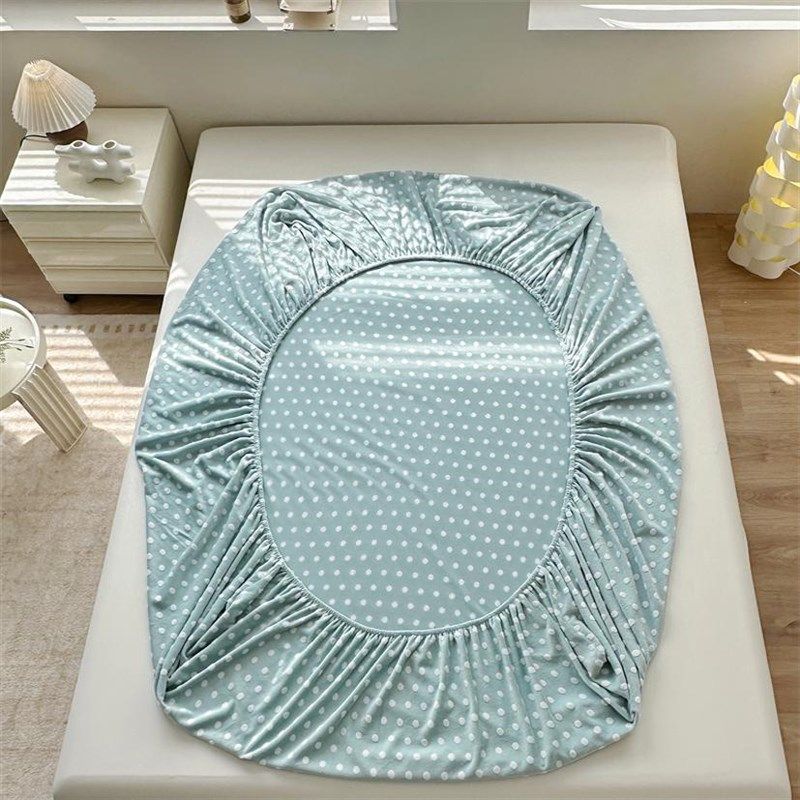 波点雕花床笠床笠单件保护全棉床罩褥子隔尿垫全包防尘,床上用品,床笠,淘宝优惠券,粉丝福利购,淘宝优惠卷