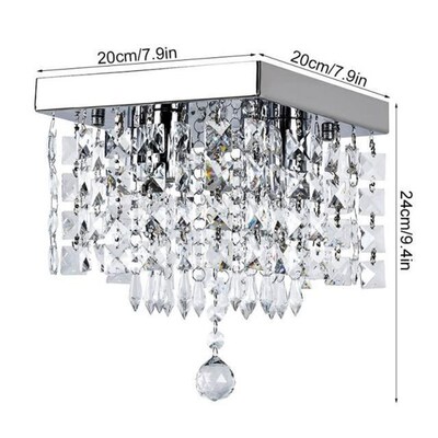 AC85-268V Led Crystal Chandelier Ceiling Lamp Plaform Lustre