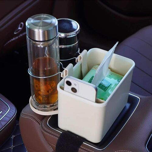 Car Armrest Box Organizer, Car Tissue Box, In-Car Storage Sh