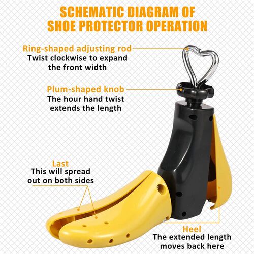 Shoe Sretcher Shoe ree Expander Adjutable Length Portable Un