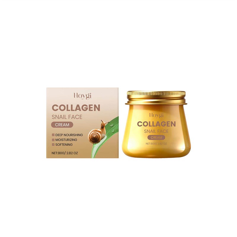 Hoygi Collagen Snail Elastic Moisturizing Cream - A nourishi - 实物图