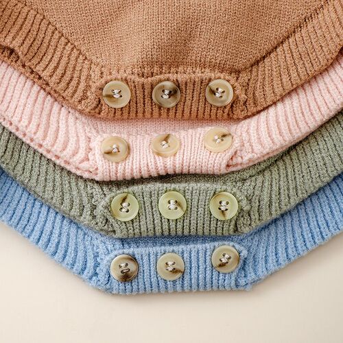 Baby Girls Knitted Sweater All-in-one Climbing Wear Womens