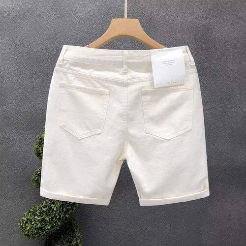 Cropped Pants Mens Korean Version Of High-end Casual Joker