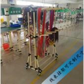 线束分隔货架汽车空调周转车挂线架线束导线线棒接头精益管物料车
