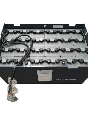 林德合力杭叉诺力西林中力电动堆高机蓄电池组铅酸电瓶24V210Ah48