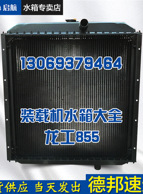 龙工原厂855 833 855b 833b 50c 30 50装载机水箱 50铲车水箱配件
