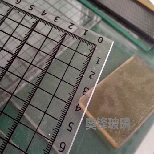 耐高温波峰焊预热玻璃锡炉测试玻璃 无色透明带刻度线加工定做