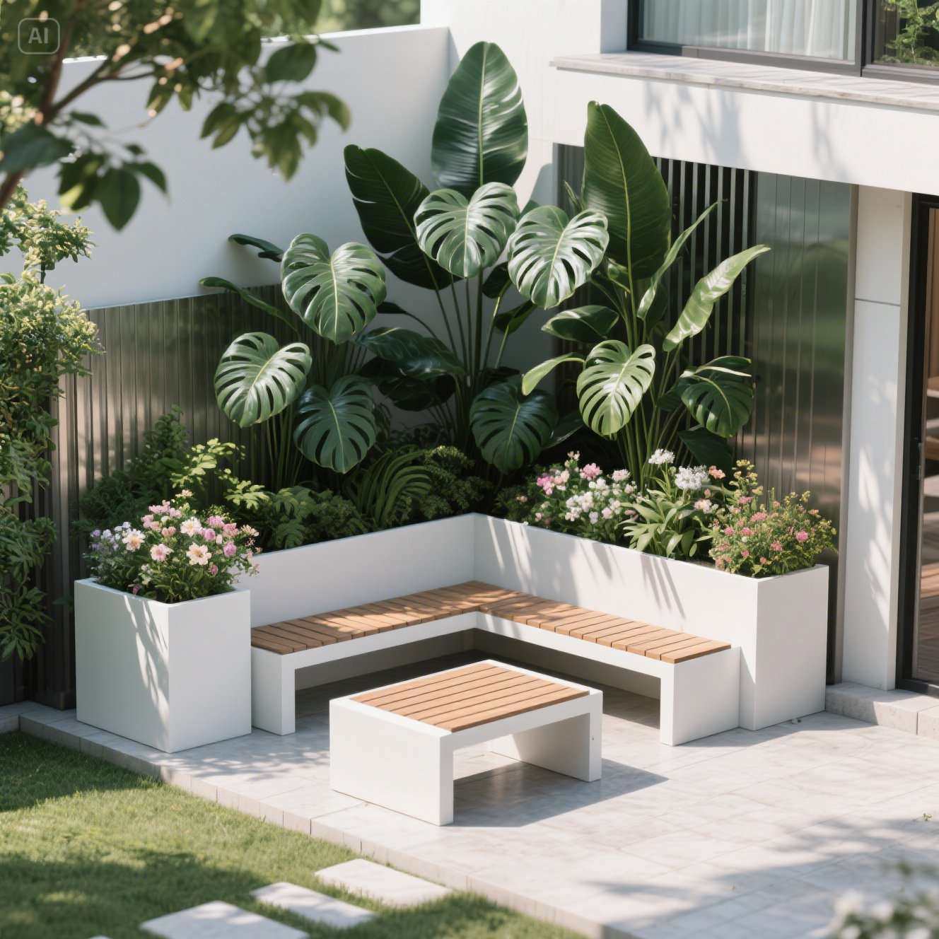 户外花箱座椅组合阳台露台坐凳庭院种植箱长方形不锈钢花槽,3C数码配件,其它配件,淘宝优惠券,粉丝福利购,淘宝优惠卷