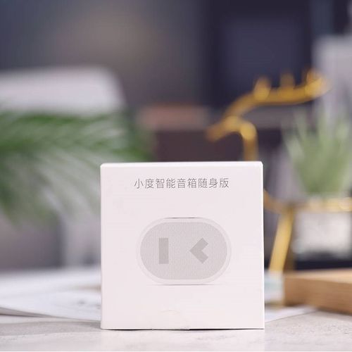 小度智能音箱随身版无线蓝牙音箱语音提示蓝牙连接音箱