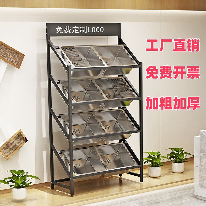 不锈钢水槽洗菜盆展示架陶瓷展具洗碗槽架子单水槽双水槽样品架水
