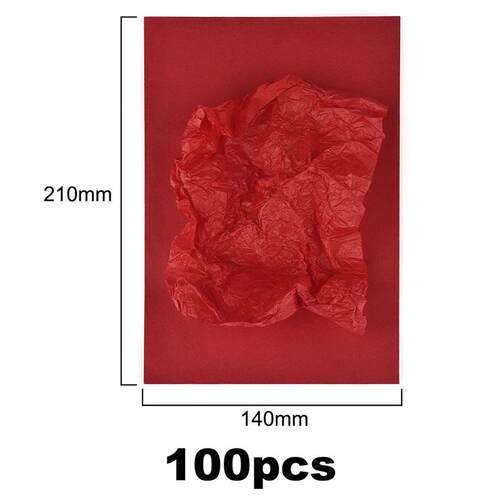 Liner Tissue Paper 100pcs A4/A5 for Clothing Shirt Shoes DIY
