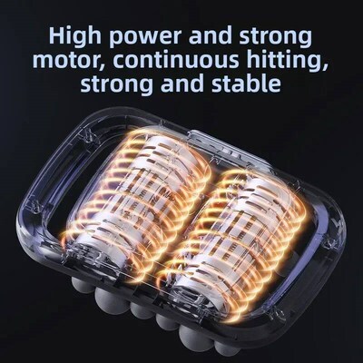Multifunctional Electric Full Body Massage Gun 18-head Handh